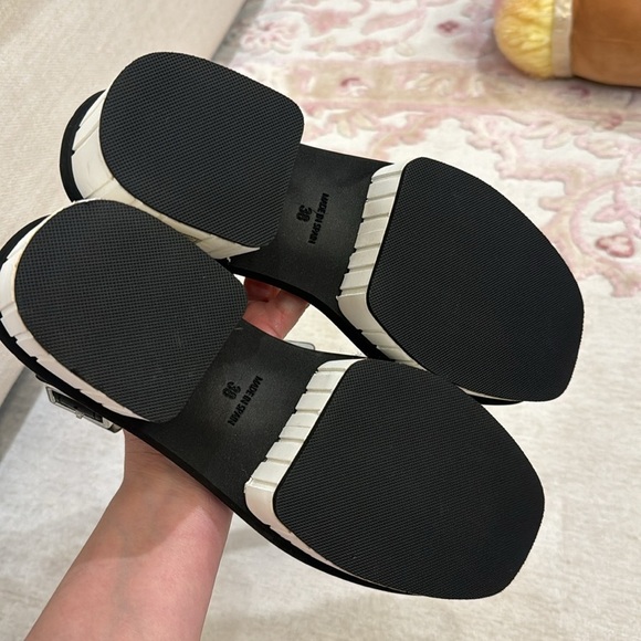 NWOT KANNA CIBELE SANDAL IN BLACK 8 ( 38) - Picture 16 of 17